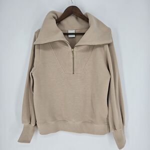 Varley Vine Half Zip Pullover Ribbed Ottoman Medium